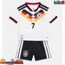 Camisa de Futebol Alemanha Kai Havertz #7 Equipamento Principal Infantil Mundo 2026 Manga Curta (+ Calças curtas)